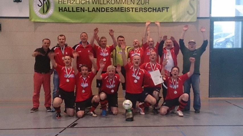 Hallen Landesmeisterschaft 2015 Ü40 SG Gnandstein