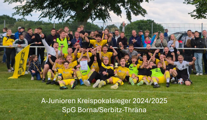2024 2025 A Jun Pokalsieger SG Borna Serbitz klein