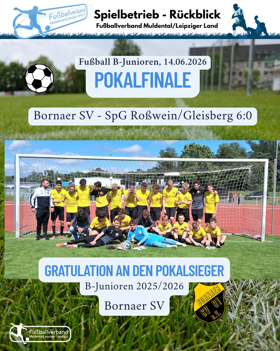 2025 26 B Junioren Pokal Bornaer SV HP
