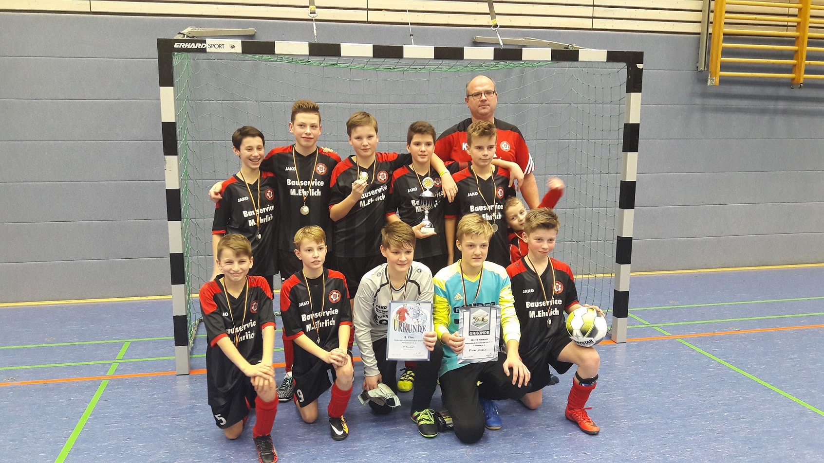 2017 2018 SV Naunhof D Junioren HKM Sieger