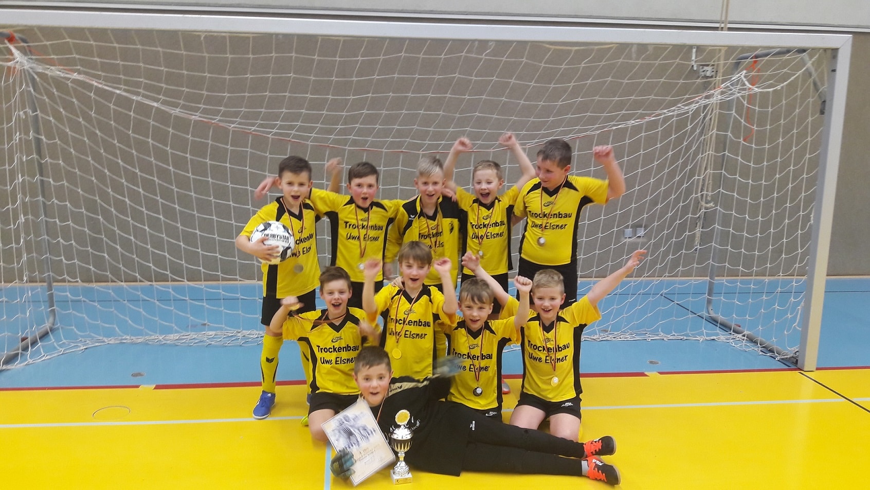 2018 2019 Hallenmeister F Junioren KL A Bornaer SV